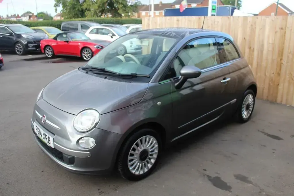 Used Fiat 500 Lounge 69 HP (50 kW) 2014 Grey Hatchback