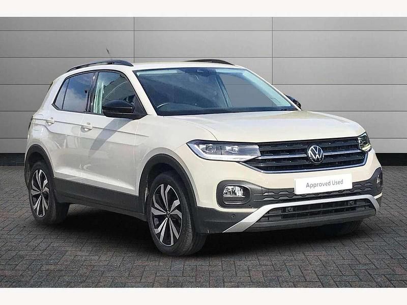 Ascot grey Used 2022 VW T-Cross Black Edition SUV | £15,995 (Fair price) - Image 1/4