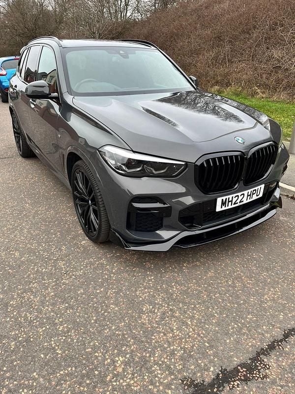 Grey Used 2022 BMW X5 M Sport SUV | £46,000 (Good price) - Image 1/4