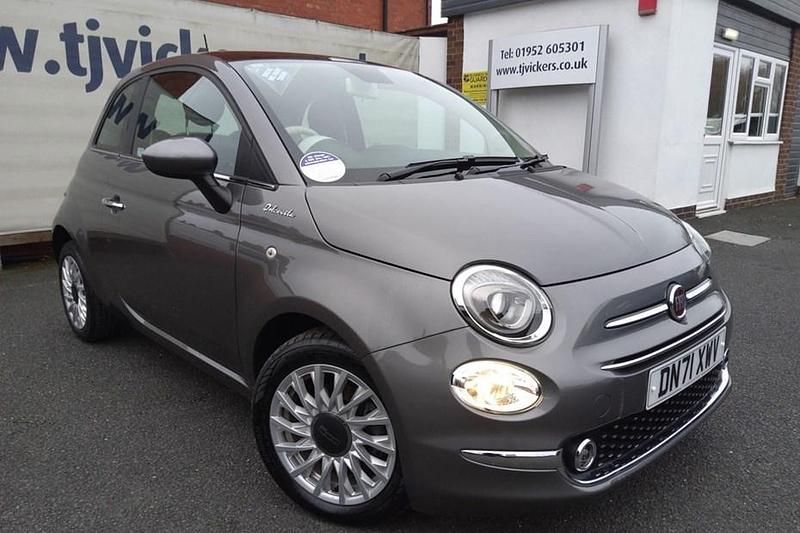 Grey Used 2021 Fiat 500 Dolcevita Hatchback | £10,490 (Fair price) - Image 1/1