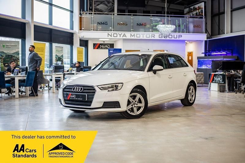 Used Audi A3 116 HP (85 kW) 2019 White Sedan