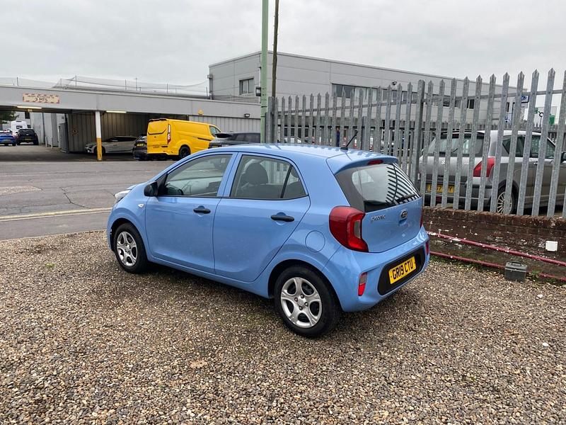 Used Kia Picanto 66 HP (48 kW) 2019 Blue Hatchback
