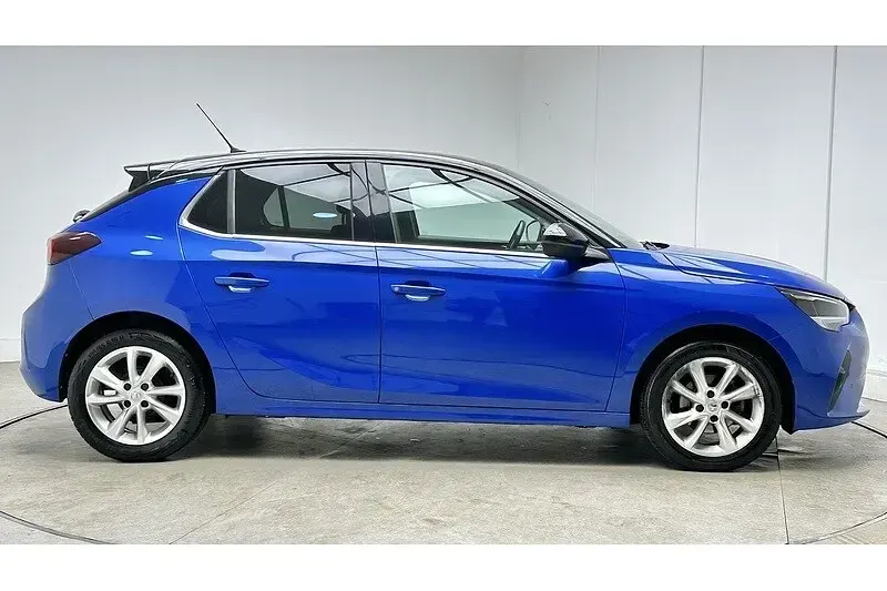 Used Vauxhall Corsa Elite 75 HP (55 kW) 2021 Blue Hatchback