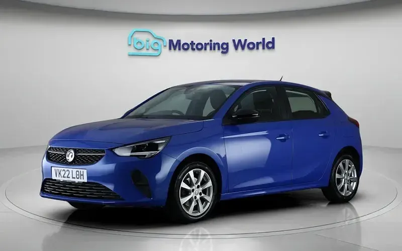 Used Vauxhall Corsa Edition 101 HP (74 kW) 2022 Blue Hatchback