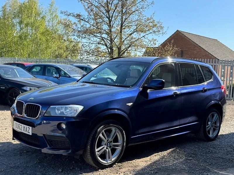 Usado BMW X3 M Sport 184 HP (135 kW) 2012 Azul SUV