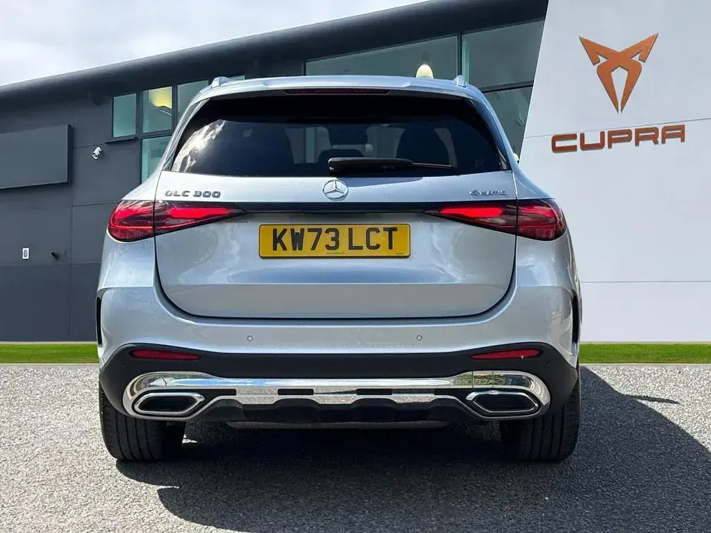 Used Mercedes GLC300e AMG line 2023 Silver SUV