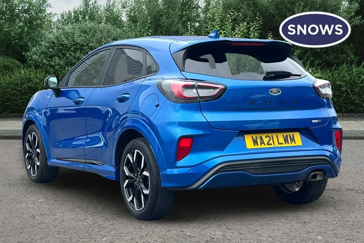Używany Ford Puma ST-Line X 155 KM (114 kW) 2021 Niebieski SUV