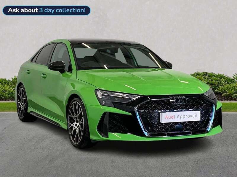 Green Used 2025 Audi RS3 Comfort Hatchback | £63,115 (A bit pricey) - Image 1/4