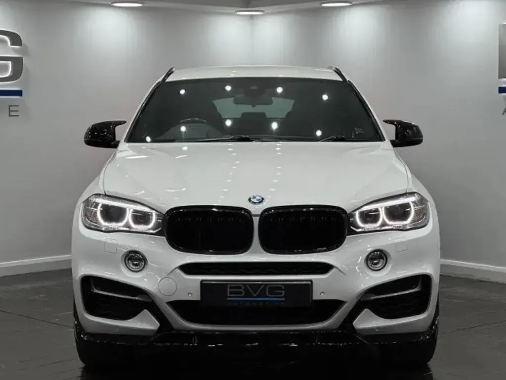 Used BMW X6 M50 M Performance 2018 White SUV