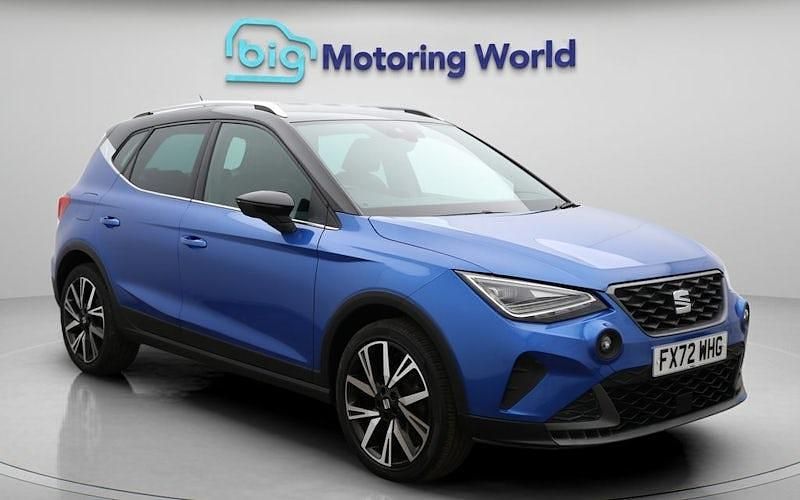 Used Seat Arona FR 110 HP (80 kW) 2022 Blue SUV