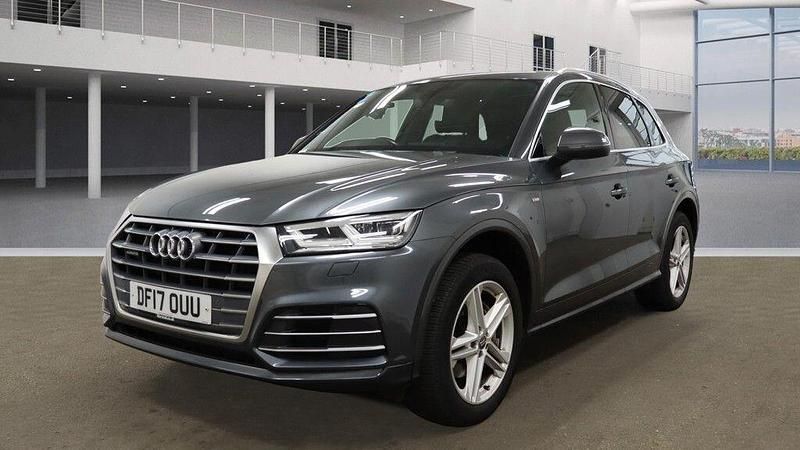 Grey Used 2017 Audi Q5 S-Line SUV | £19,999 (Fair price) - Image 1/4