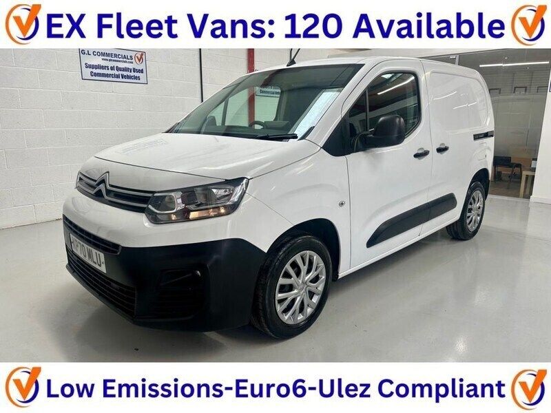 White Used 2020 Citroën Berlingo MPV | £9,450 (Fair price) - Image 1/3