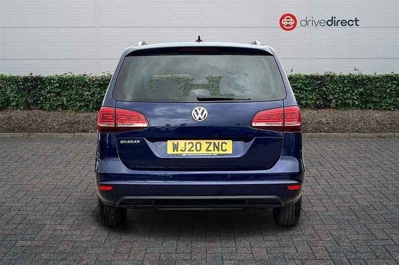 Used VW Sharan SE 150 HP (110 kW) 2020 Blue MPV