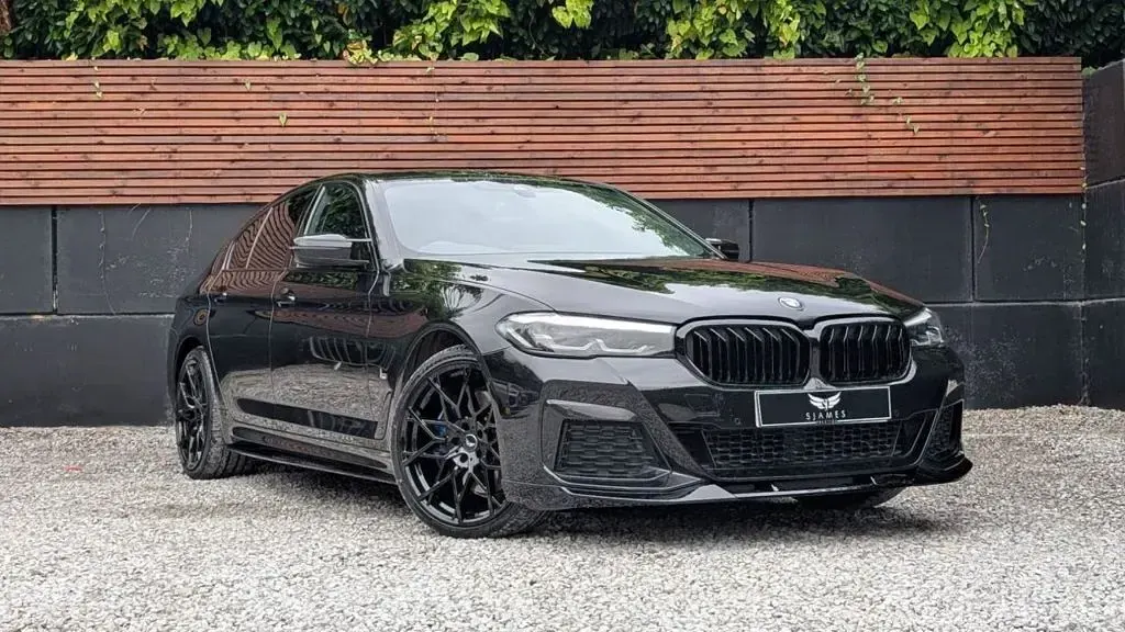 Used BMW 520 M Sport 2021 Black Sedan