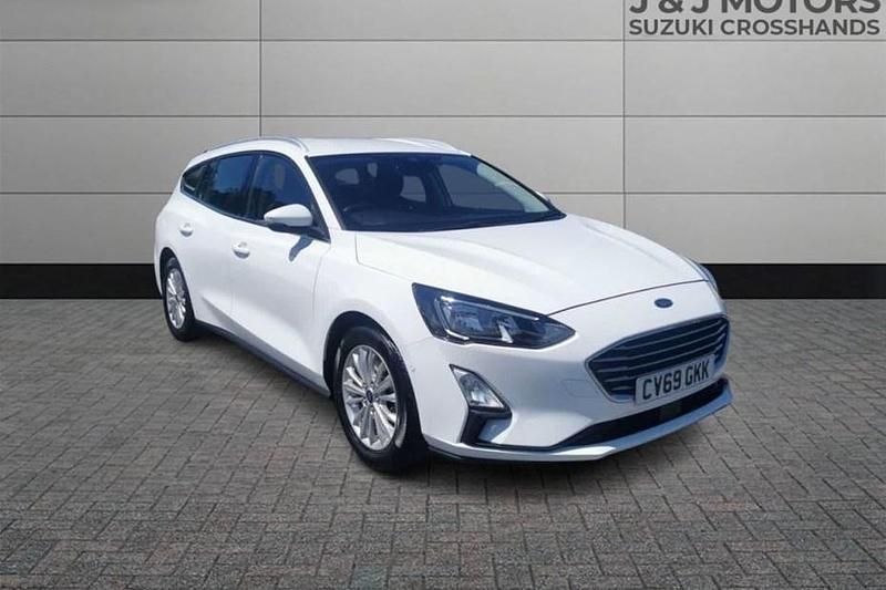 White Used 2019 Ford Focus Titanium Estate | £13,995 (Fair price) - Image 1/1