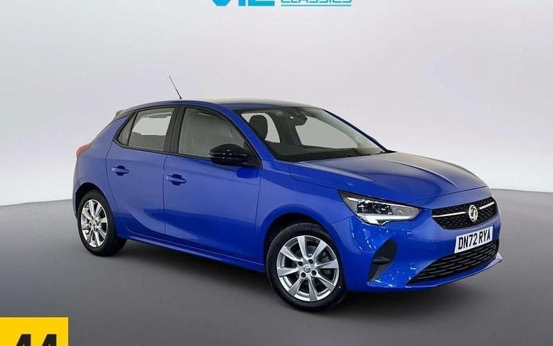 Used Vauxhall Corsa Design Edition 75 HP (55 kW) 2022 Blue Hatchback