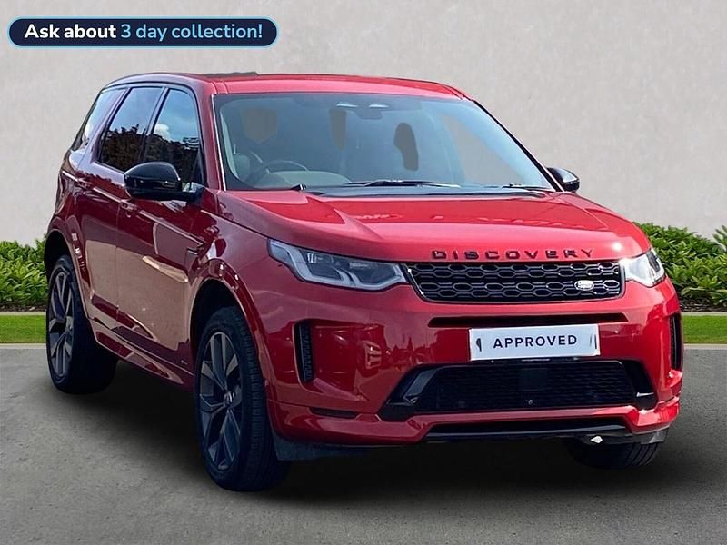 Red Used 2021 Land Rover Discovery Sport SE Dynamic SUV | £23,450 (Fair price) - Image 1/4