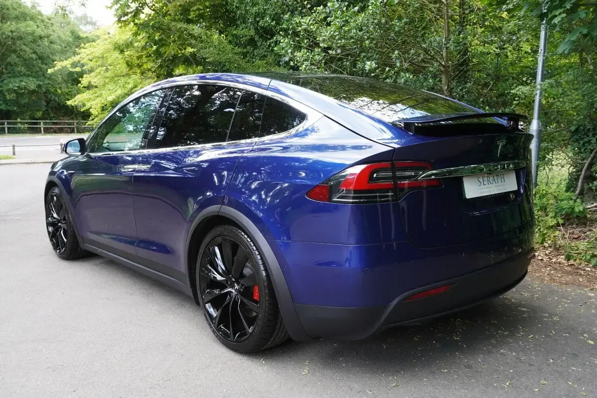 Used Tesla Model X Performance 573 kW (780 HP) 2020 Blue SUV