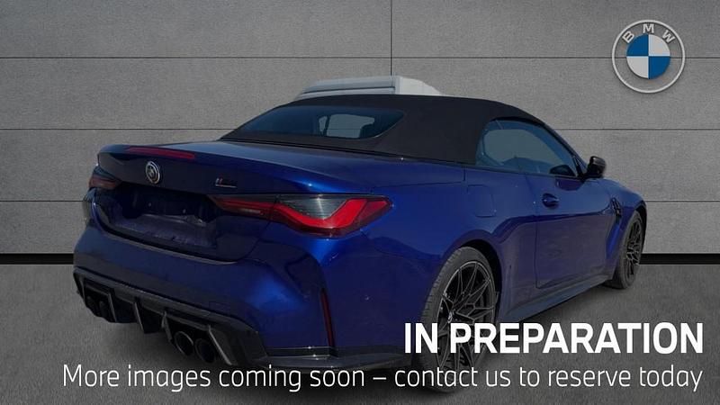 Used BMW M4 Competition Edition 503 HP (369 kW) 2023 Blue Cabriolet