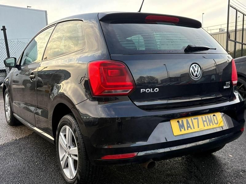 Used VW Polo Edition 90 HP (66 kW) 2017 Black Hatchback