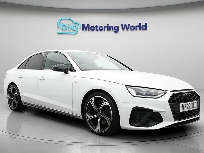 White Used 2022 Audi A4 Black Edition Sedan | £22,000 (Fair price) - Image 1/4