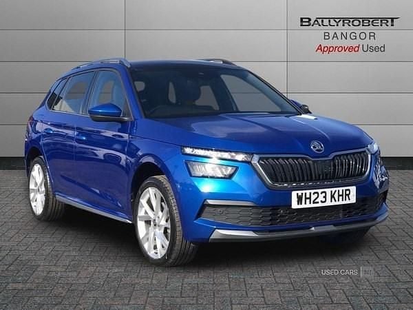 Used Skoda Kamiq SE L Executive 148 HP (108 kW) 2023 Blue SUV