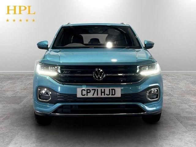 Used VW T-Cross R-line 110 HP (80 kW) 2022 Blue SUV