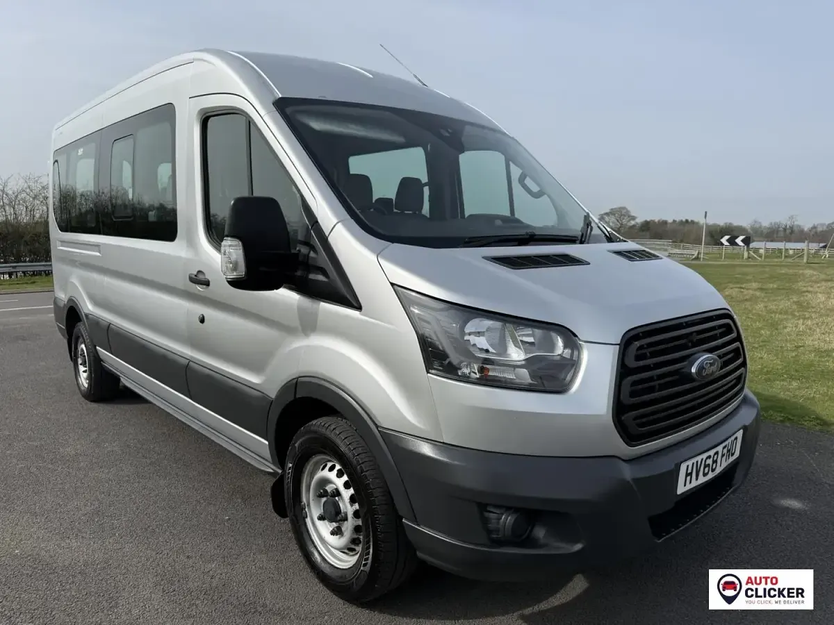 Used Ford Transit 125 HP (91 kW) 2018 Silver Van