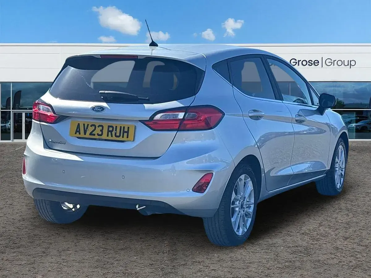 Used Ford Fiesta Titanium 2023 Silver Hatchback