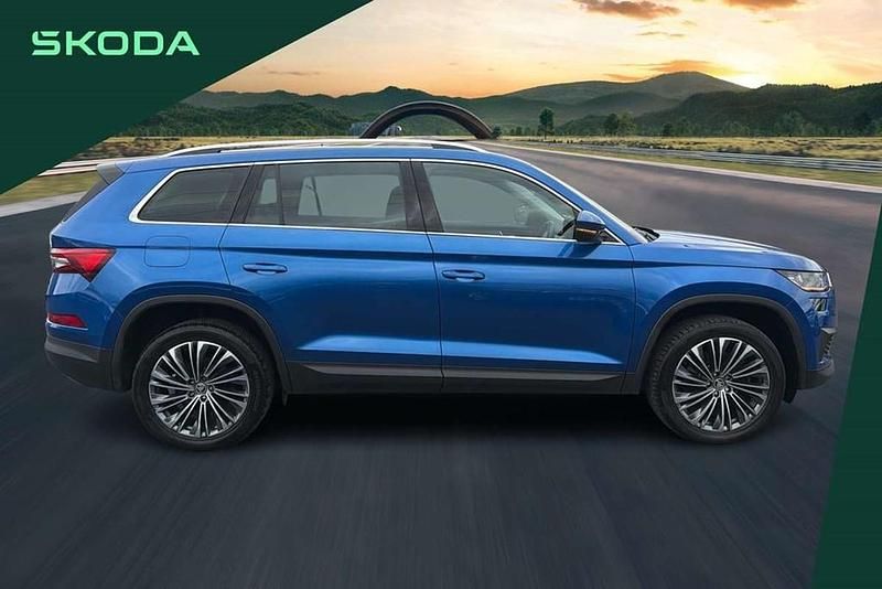Used Skoda Kodiaq SE L Executive 150 HP (110 kW) 2024 Blue SUV