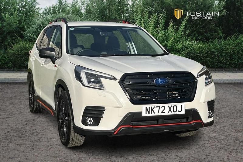 Crystal white Used 2022 Subaru Forester Sport SUV | £25,499 (A bit pricey) - Image 1/4