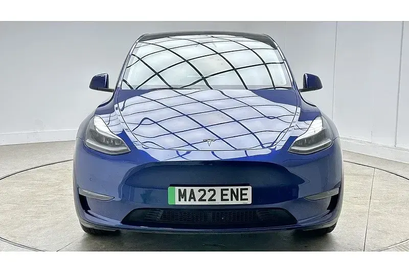 Usado Tesla Model Y Long Range AWD 378 kW (514 HP) 2022 Azul SUV
