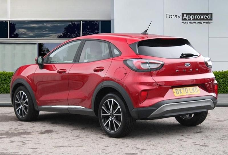Used Ford Puma Titanium 2020 Lucid red SUV
