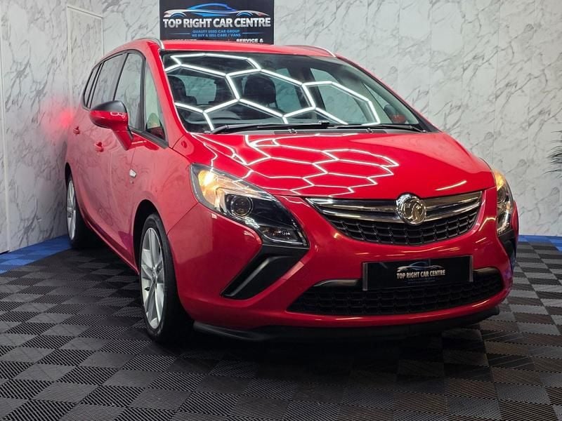 Red Used 2014 Vauxhall Zafira Tourer SRi MPV | £3,999 (Good price) - Image 1/2