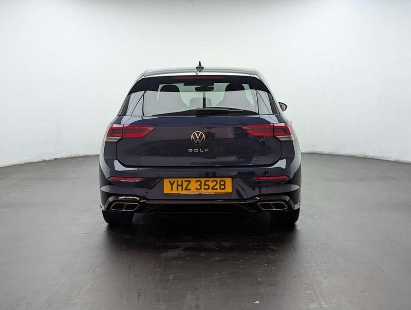 Used VW Golf VII R-line 150 HP (110 kW) 2021 Blue Hatchback