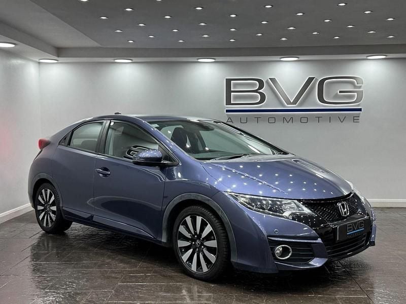 Used Honda Civic SE Plus 142 HP (104 kW) 2015 Blue Hatchback