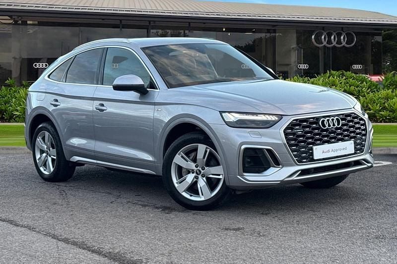 Used Audi Q5 S-Line 299 HP (219 kW) 2021 Silver SUV