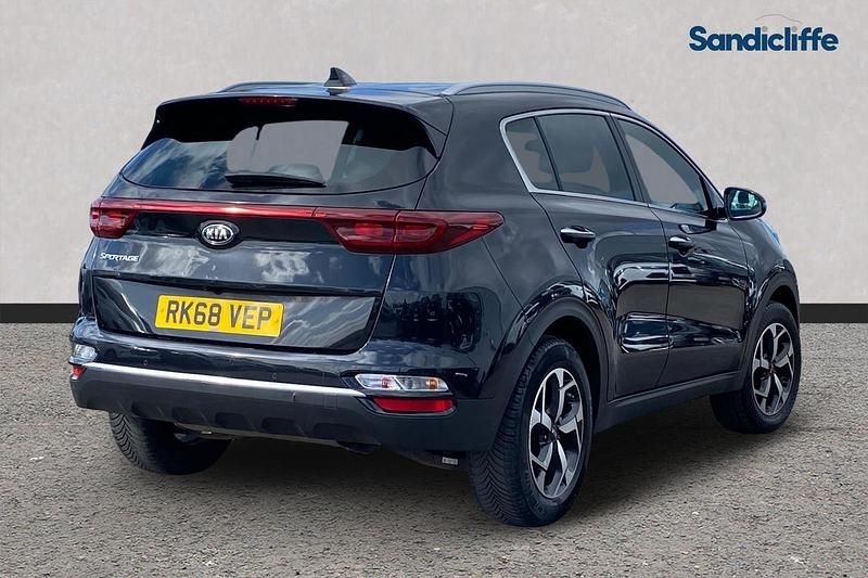 Used Kia Sportage 177 HP (130 kW) 2018 Black SUV