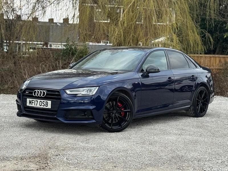 Used Audi S4 Advanced 354 HP (260 kW) 2017 Blue Sedan