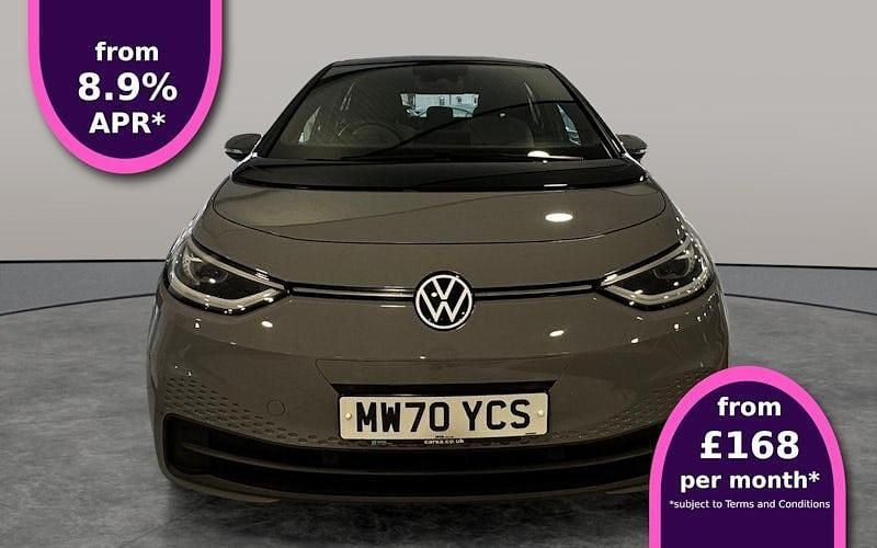 Grey Used 2020 VW ID.3 Pro Performance Hatchback | £13,406 (Fair price) - Image 1/3