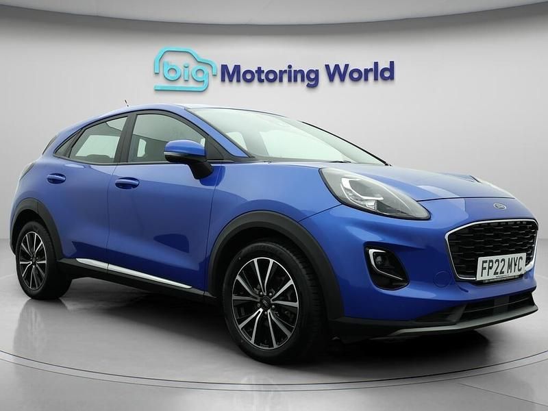 Blue Used 2022 Ford Puma Gen-E Titanium SUV | £16,200 (Super price) - Image 1/4