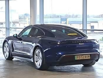 Used Porsche Taycan 350 kW (476 HP) 2022 Blue Sedan