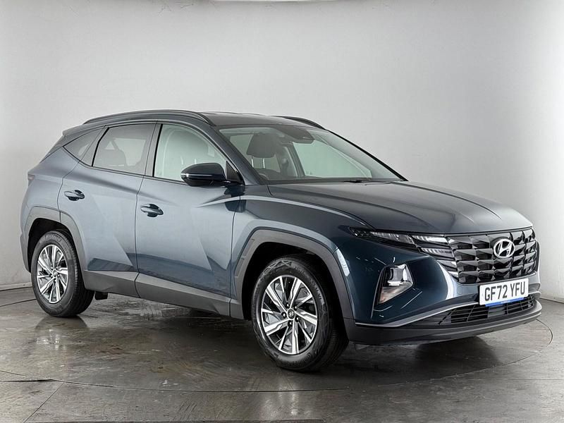 Blue Used 2022 Hyundai Tucson SE SUV | £14,550 (Fair price) - Image 1/4