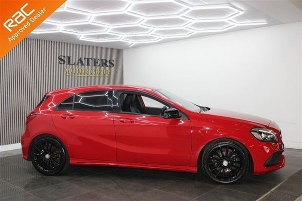 Red Used 2017 Mercedes A200 AMG line Hatchback | £13,490 (Fair price) - Image 1/1
