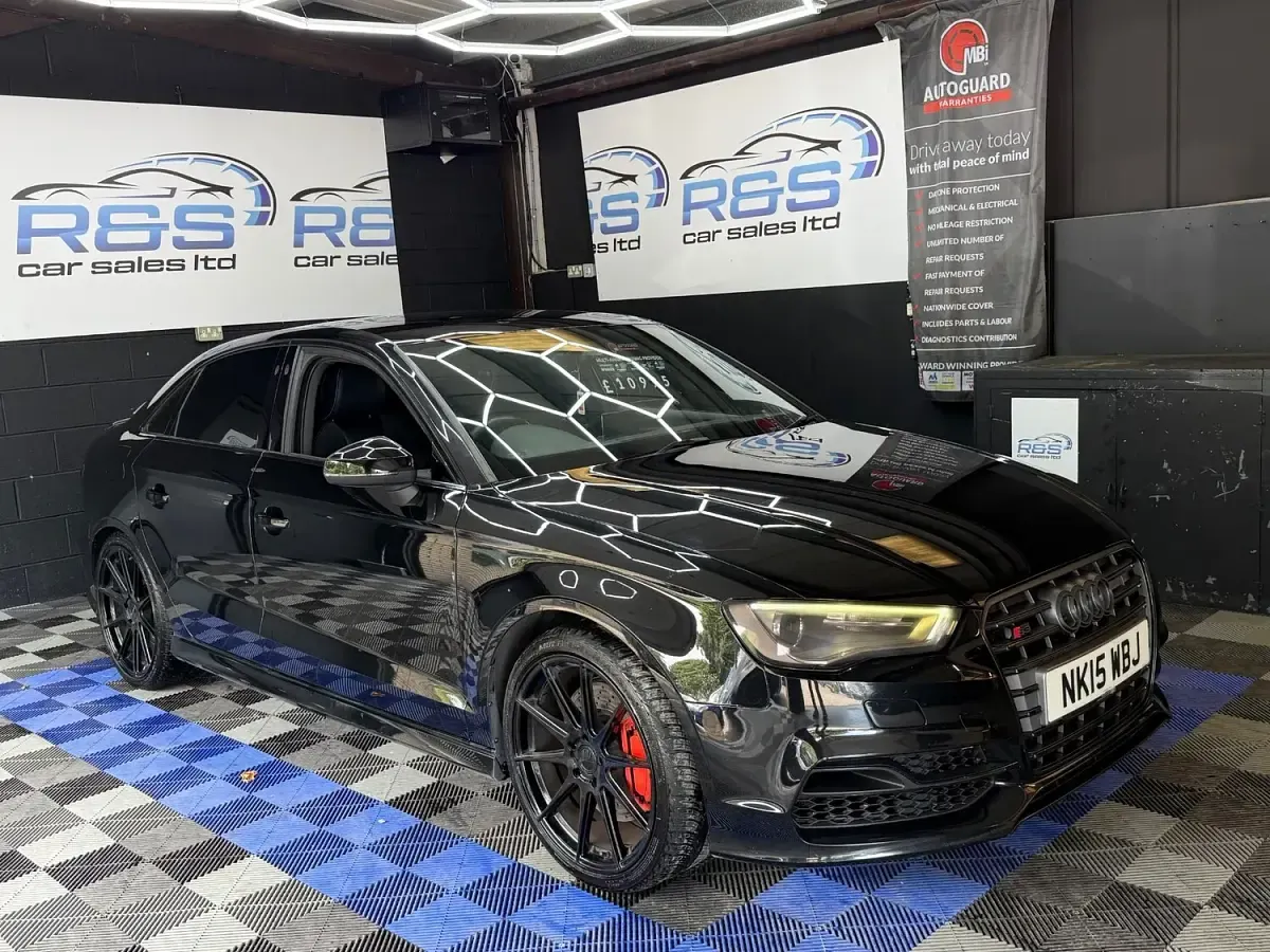 Used Audi A3 Black Edition 300 HP (220 kW) 2015 Black Sedan