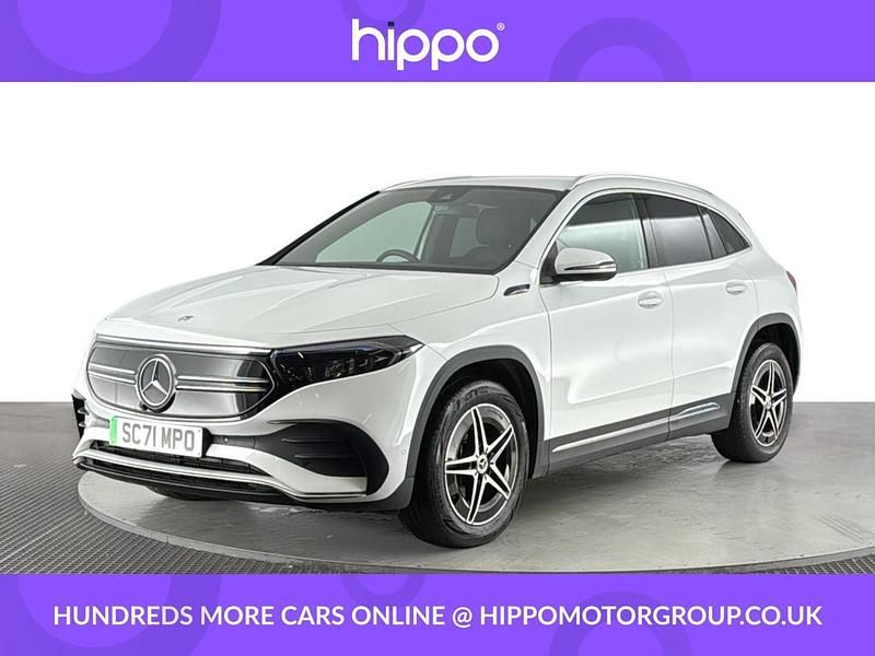White Used 2021 Mercedes EQA250 AMG line SUV | £18,920 (Good price) - Image 1/4