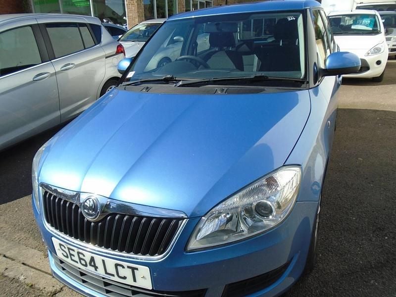 Used Skoda Fabia SE 2015 Blue Hatchback