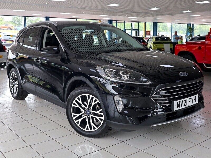 Black Used 2021 Ford Kuga Titanium SUV | £14,489 (Fair price) - Image 1/4