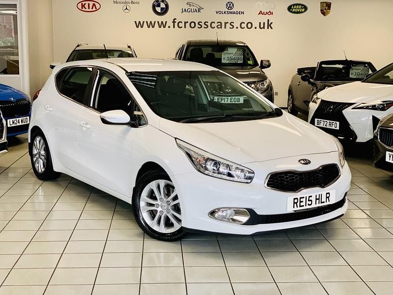 Used Kia Ceed 2015 White Hatchback