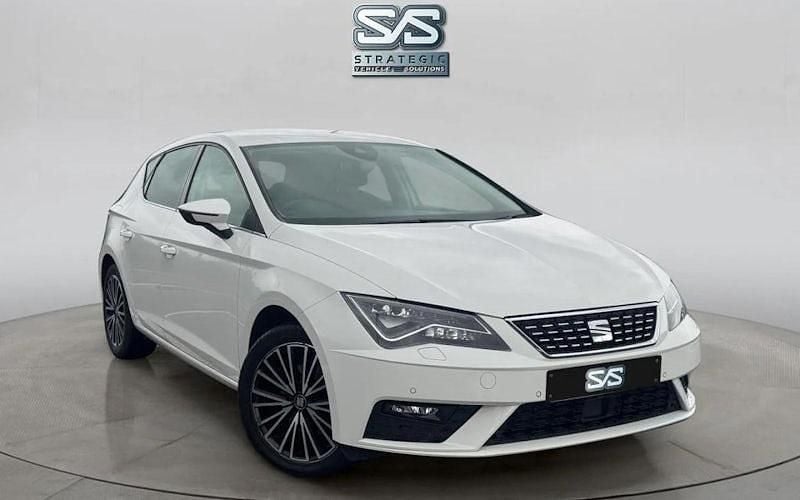 White Used 2017 Seat Leon XCELLENCE Hatchback | £9,099 (Fair price) - Image 1/3